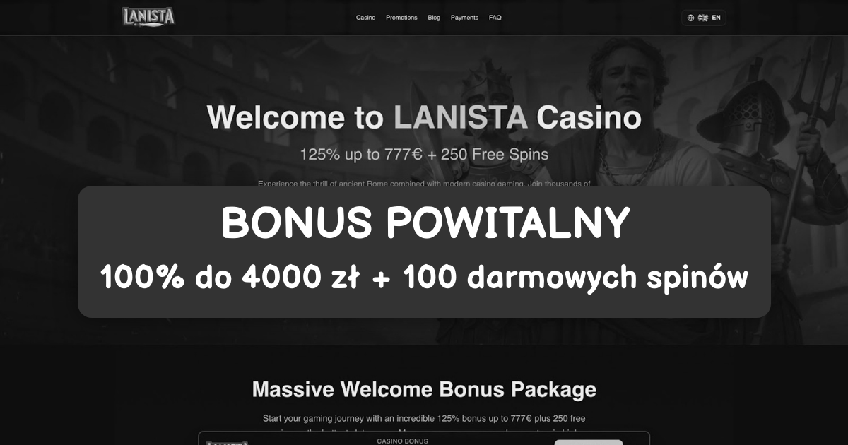 Lanista Casino w Polsce - Top Sloty Online