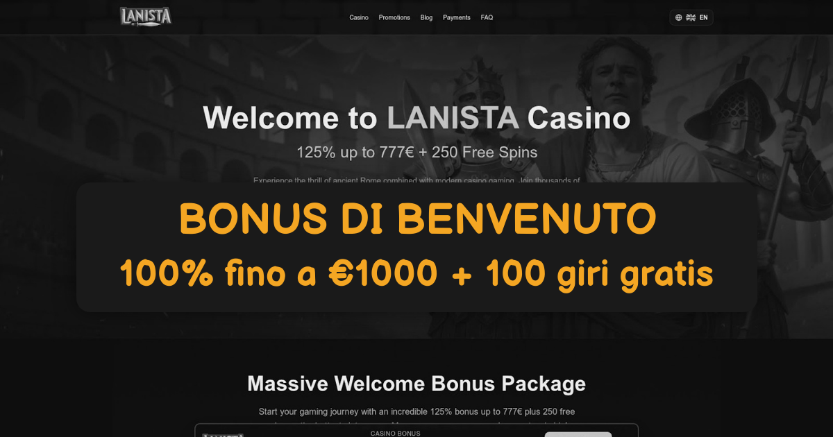 Lanista Casino Italia